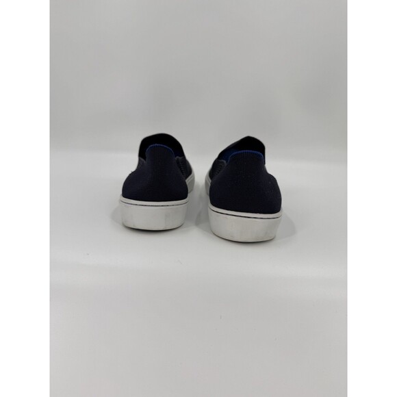 Rothy's The Sneaker Maritime Lattice Stitch Navy Slip On Shoes Women's Size 8.5 - Picture 9 of 15